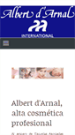 Mobile Screenshot of albertdarnal.com